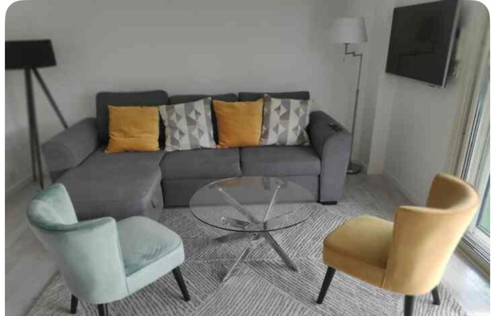 Etoile Cosy 2 P, Tout Confort, 10 Min Croisette Cannes Luaran gambar