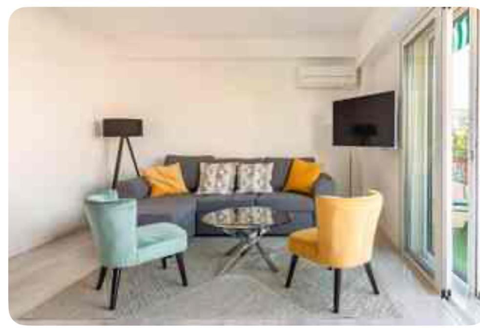 Etoile Cosy 2 P, Tout Confort, 10 Min Croisette Cannes Luaran gambar
