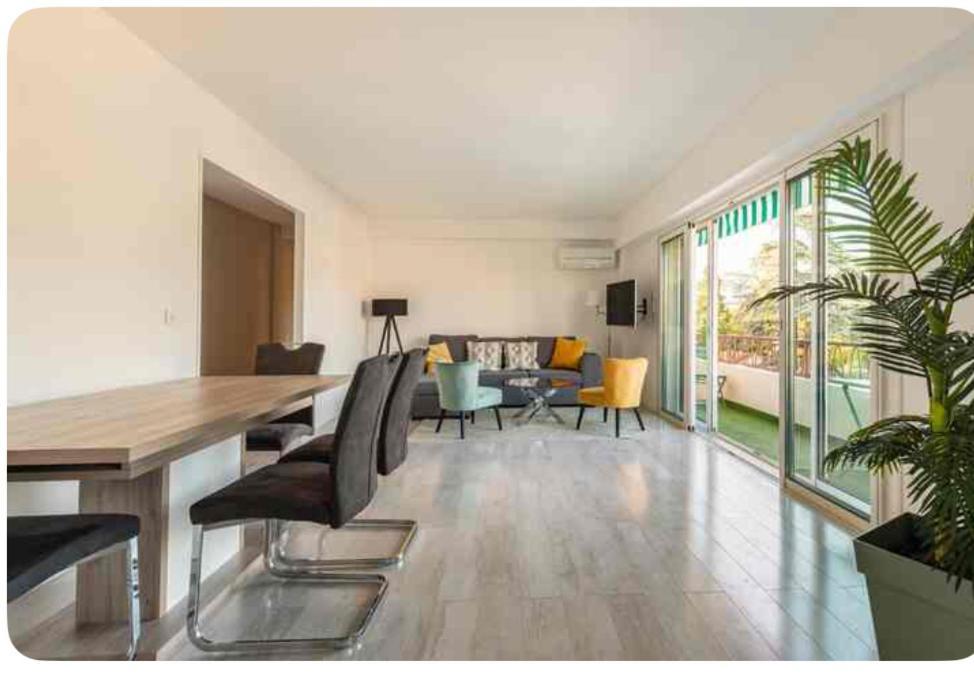 Etoile Cosy 2 P, Tout Confort, 10 Min Croisette Cannes Luaran gambar