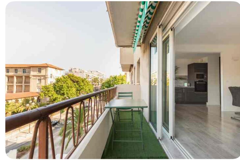 Etoile Cosy 2 P, Tout Confort, 10 Min Croisette Cannes Luaran gambar